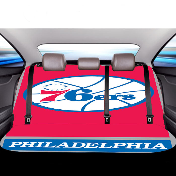 Philadelphia 76Ers Car Back Rear Seat Covers