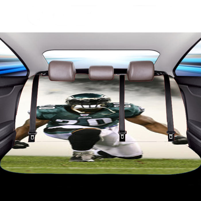 Philadelphia Eagles Brian Dawkins Car Back Rear Seat Covers