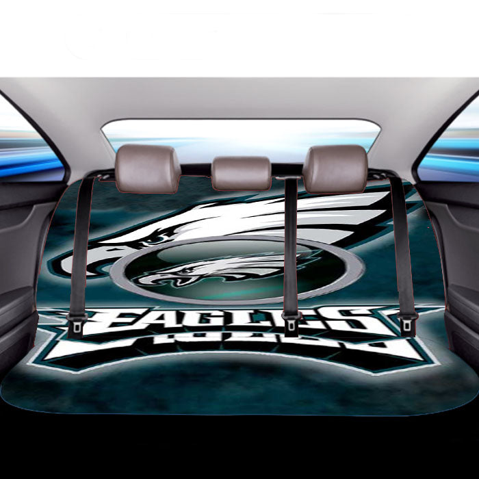 Philadelphia Eagles Club Car Back Rear Seat Covers