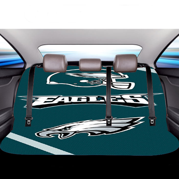 Philadelphia Eagles Wallpaper Car Back Rear Seat Covers