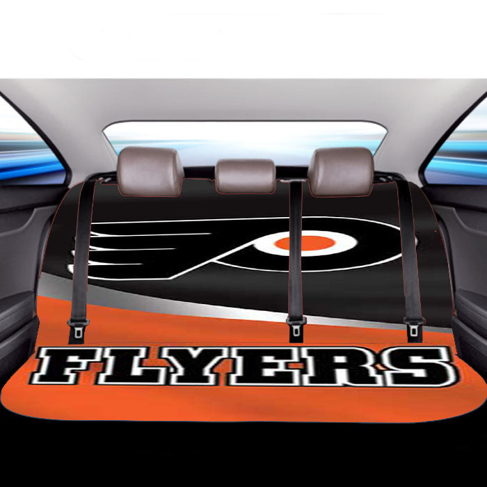 Philadelphia Flyers Cloth Logo Car Back Rear Seat Covers