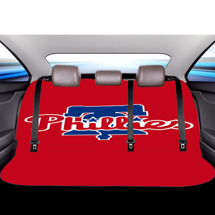 Philadelphia Phillies Feature Car Back Rear Seat Covers