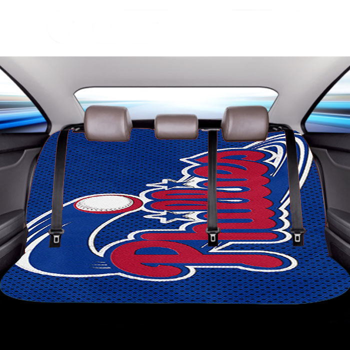 Philadelphia Phillies Icon Car Back Rear Seat Covers