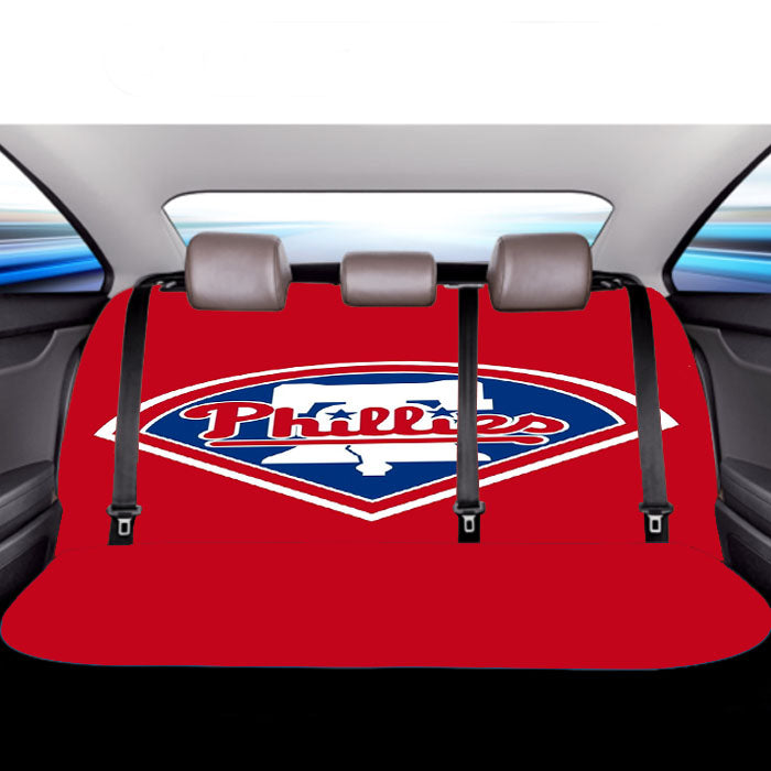Philadelphia Phillies Logo Car Back Rear Seat Covers