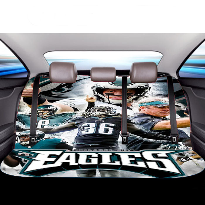 Philadelphia Super Bowl Eagles Car Back Rear Seat Covers