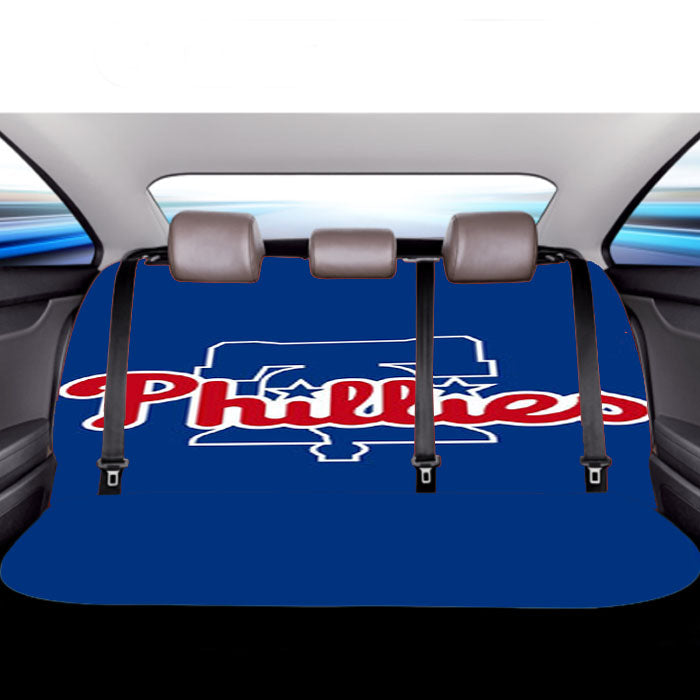 Phillies Logo Car Back Rear Seat Covers