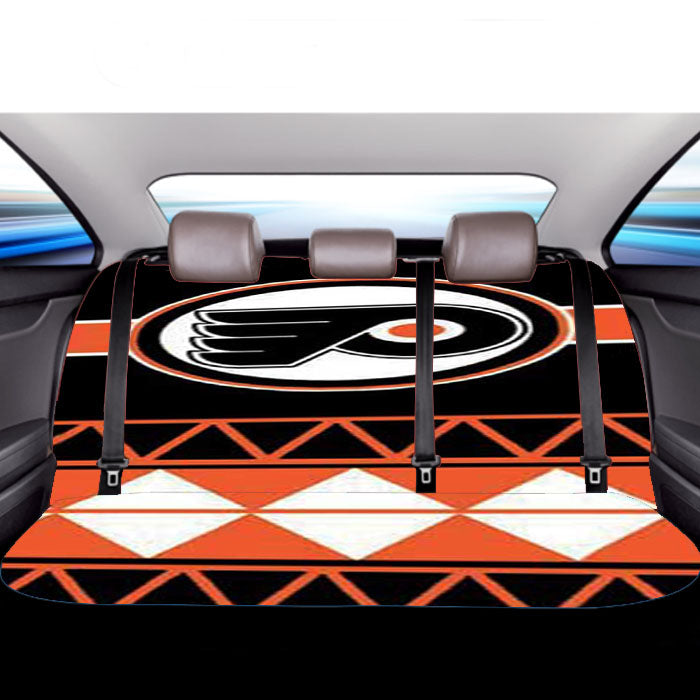 Philly Flyers Aztec Car Back Rear Seat Covers