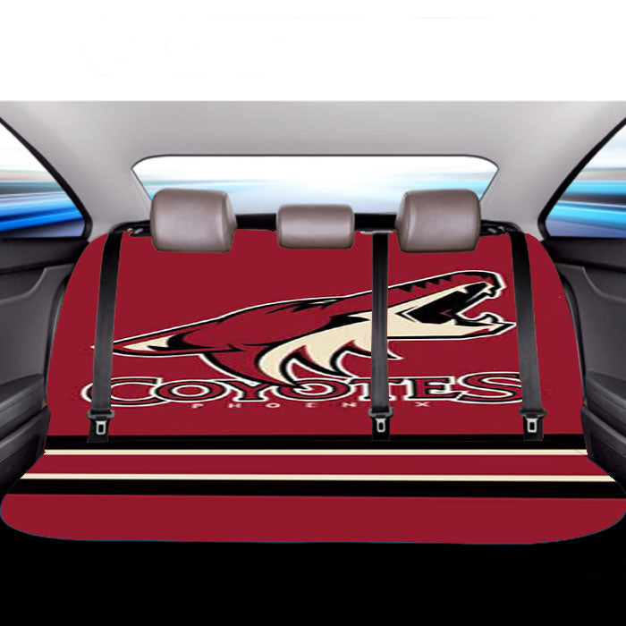 Phoenix Coyotes Car Back Rear Seat Covers