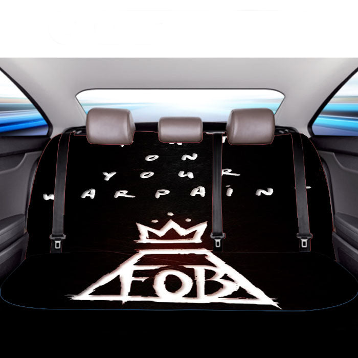 Phoenix Fall Out Boy Car Back Rear Seat Covers