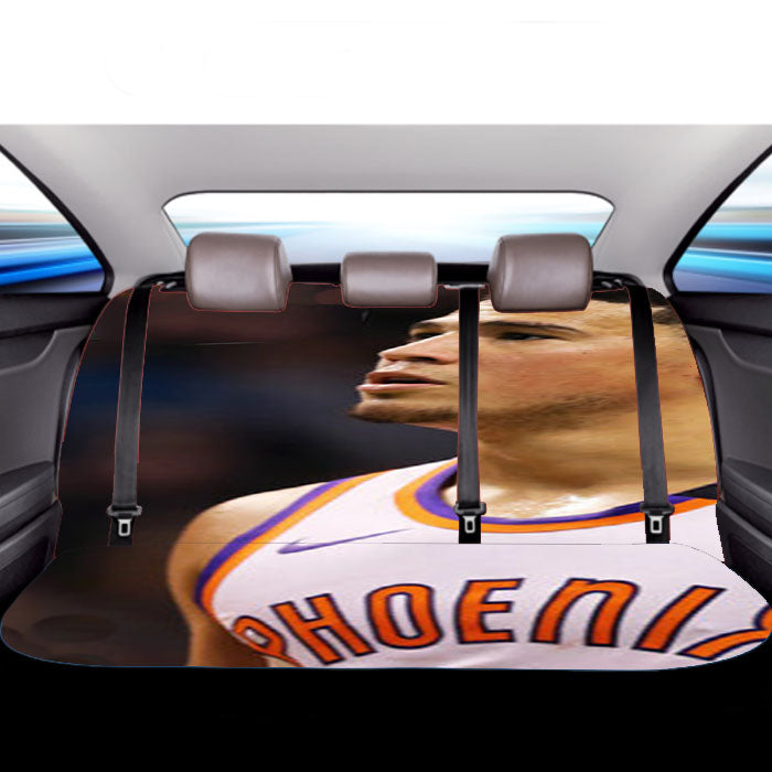 Phoenix Suns Devin Booker Car Back Rear Seat Covers