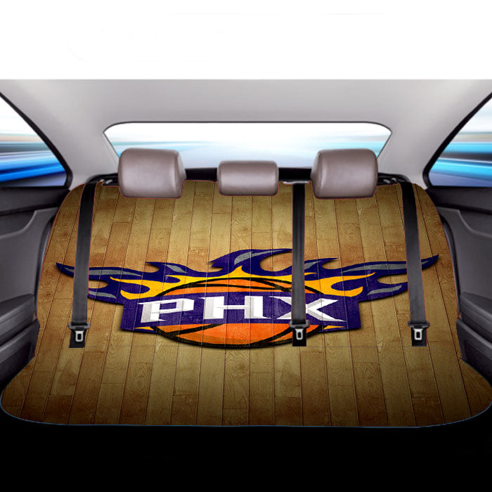 Phoenix Suns Hardwood Car Back Rear Seat Covers