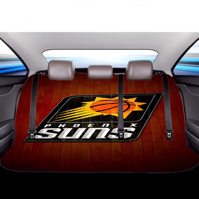 Phoenix Suns Hardwood 2 Car Back Rear Seat Covers