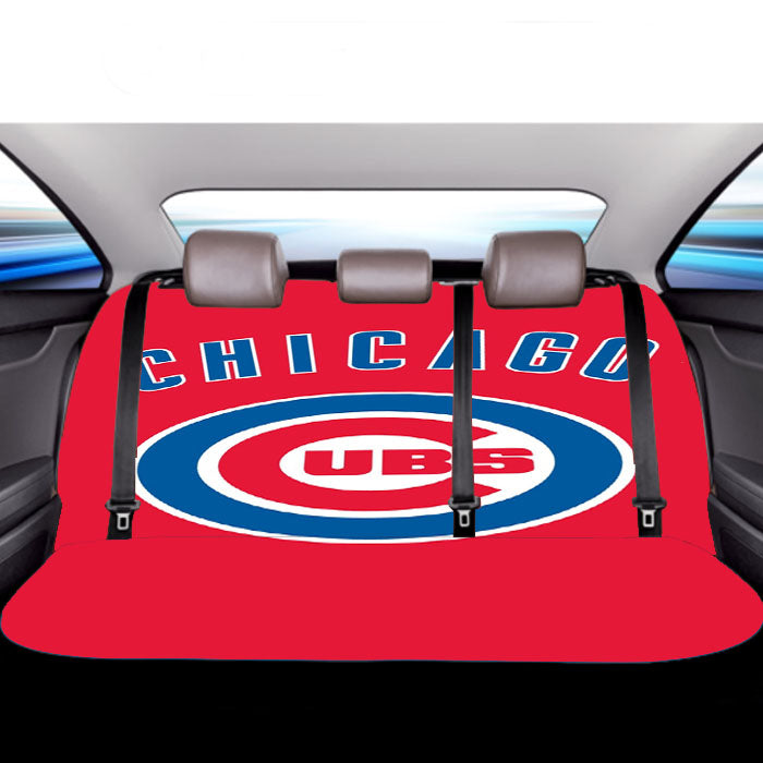 Photos Hd Chicago Cubs Car Back Rear Seat Covers