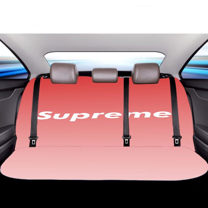 Pink Supreme Car Back Rear Seat Covers
