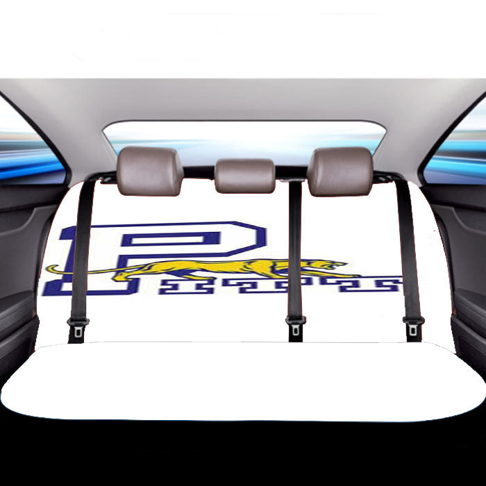 Pitt Panther Logo Car Back Rear Seat Covers