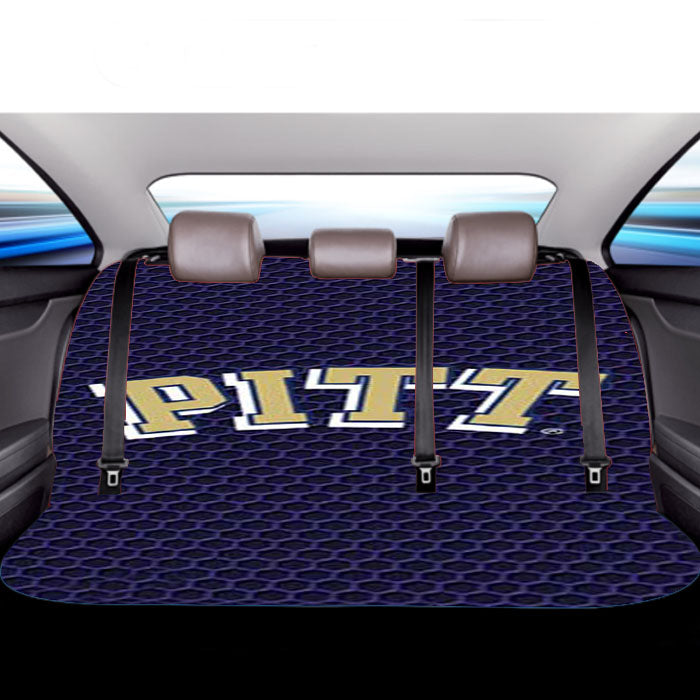 Pitt Panthers Honeycomb Car Back Rear Seat Covers