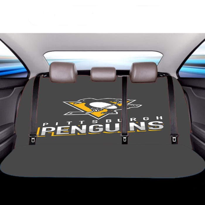 Pittsburgh Penguins Car Back Rear Seat Covers