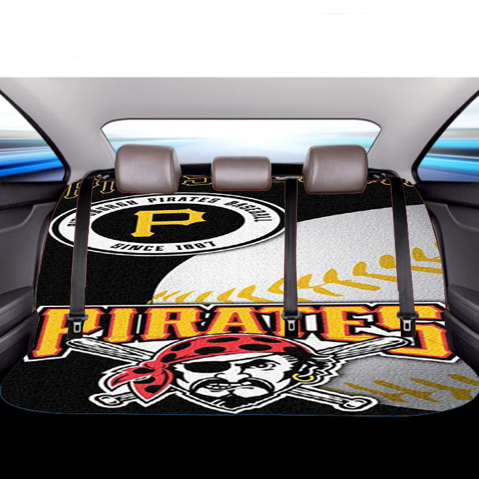 Pittsburgh Pirates Car Back Rear Seat Covers