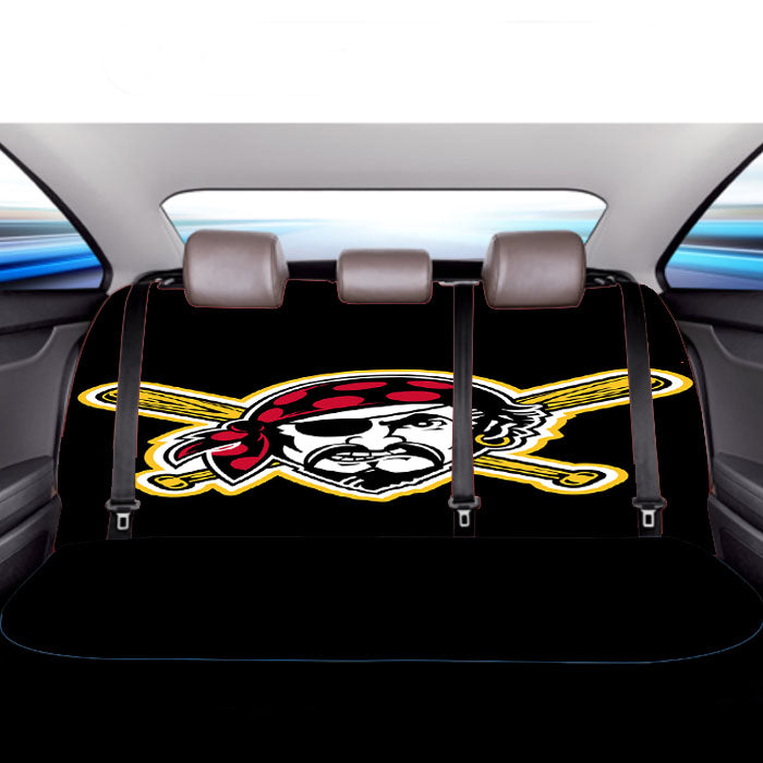 Pittsburgh Pirates Mlb Baseball Team Car Back Rear Seat Covers