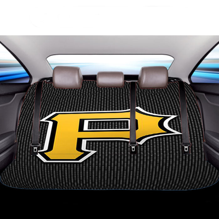 Pittsburgh Pirates P Logo Car Back Rear Seat Covers
