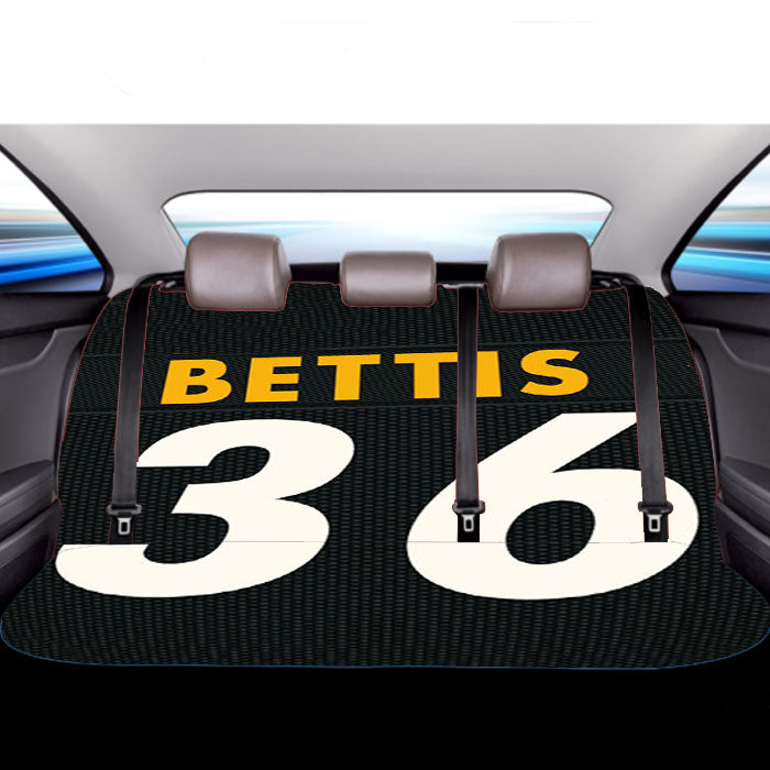Pittsburgh Steelers Bettis 6 Car Back Rear Seat Covers