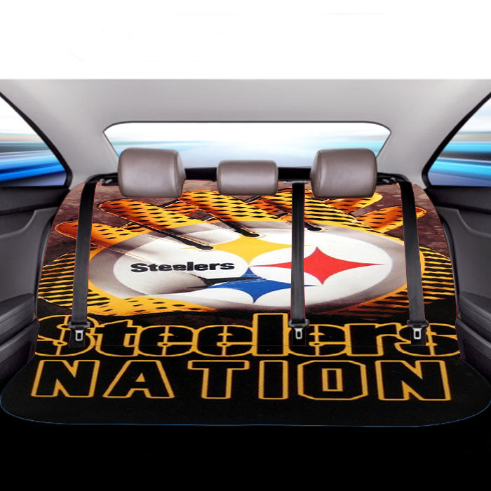 Pittsburgh Steelers Nfl Car Back Rear Seat Covers