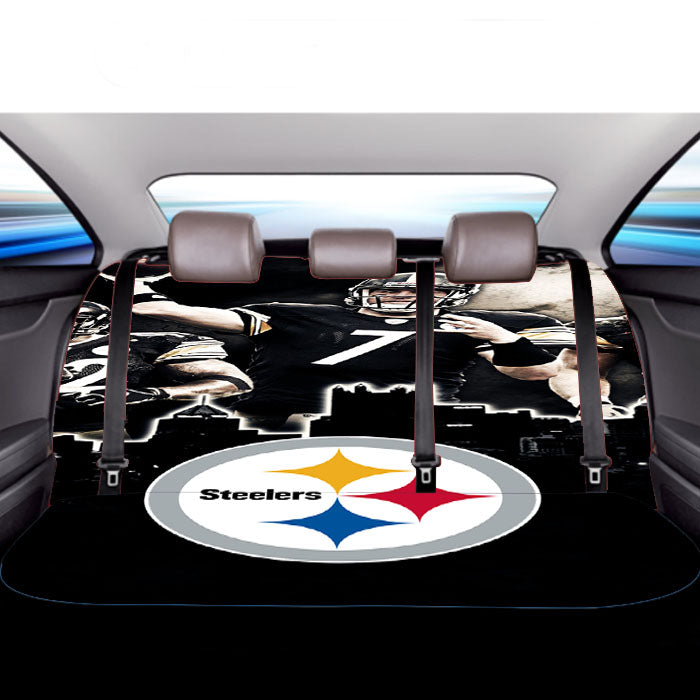 Pittsburgh Steelers Nfl Team Colors Arch Logo Car Back Rear Seat Covers