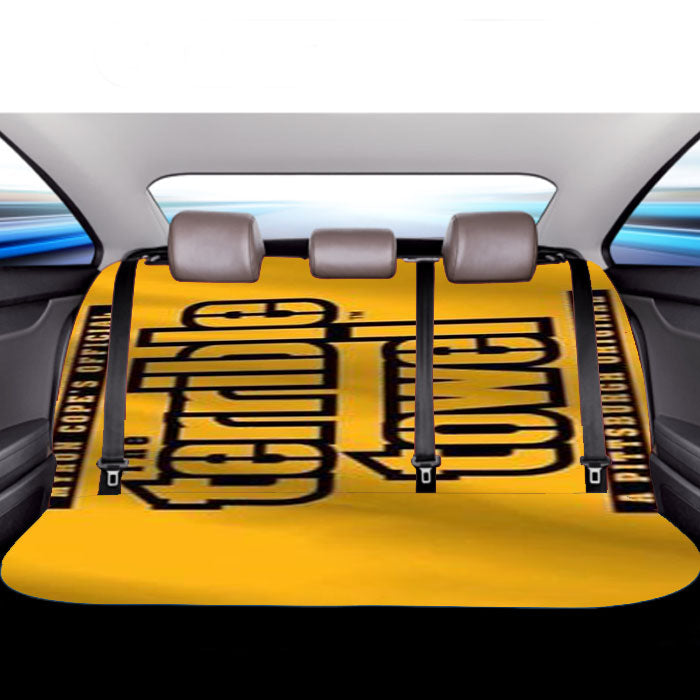 Pittsburgh Steelers Towel Car Back Rear Seat Covers