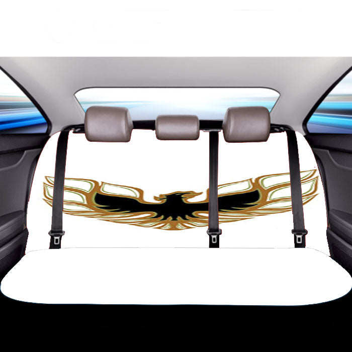 Pontiac Firebird Gold Car Back Rear Seat Covers
