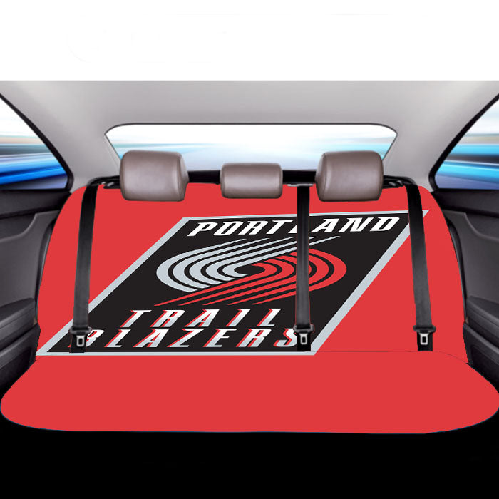 Portland Trail Blazers Car Back Rear Seat Covers
