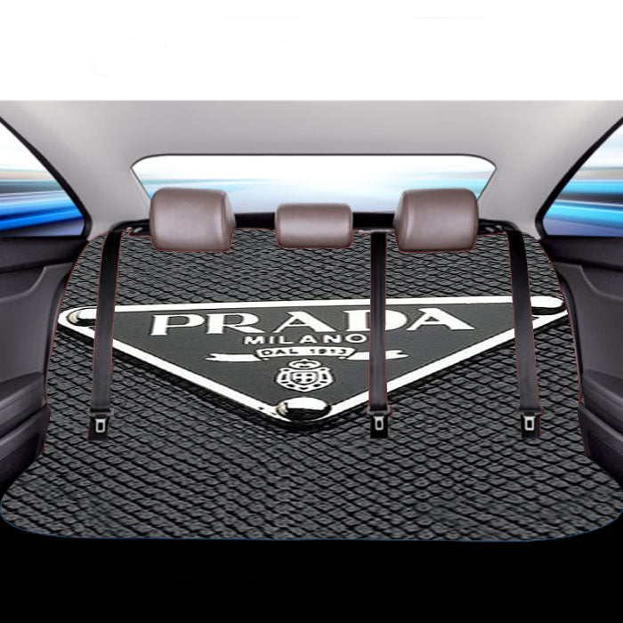 Prada Milano Leather Car Back Rear Seat Covers