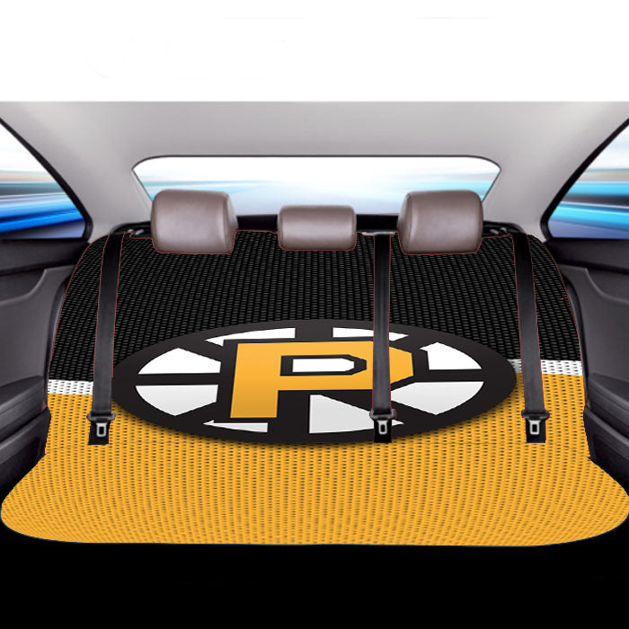 Providence Bruins Logo Jersey Car Back Rear Seat Covers