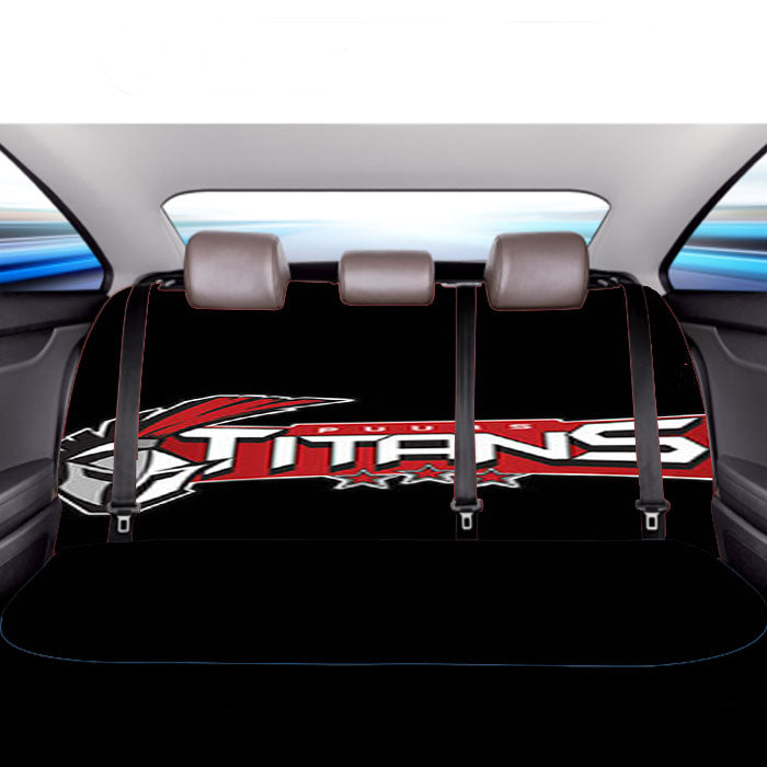 Puurs Titans Logo Car Back Rear Seat Covers
