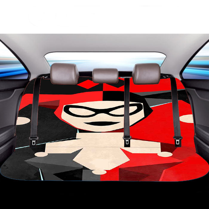 Quinn Batman Joker Diamond Car Back Rear Seat Covers