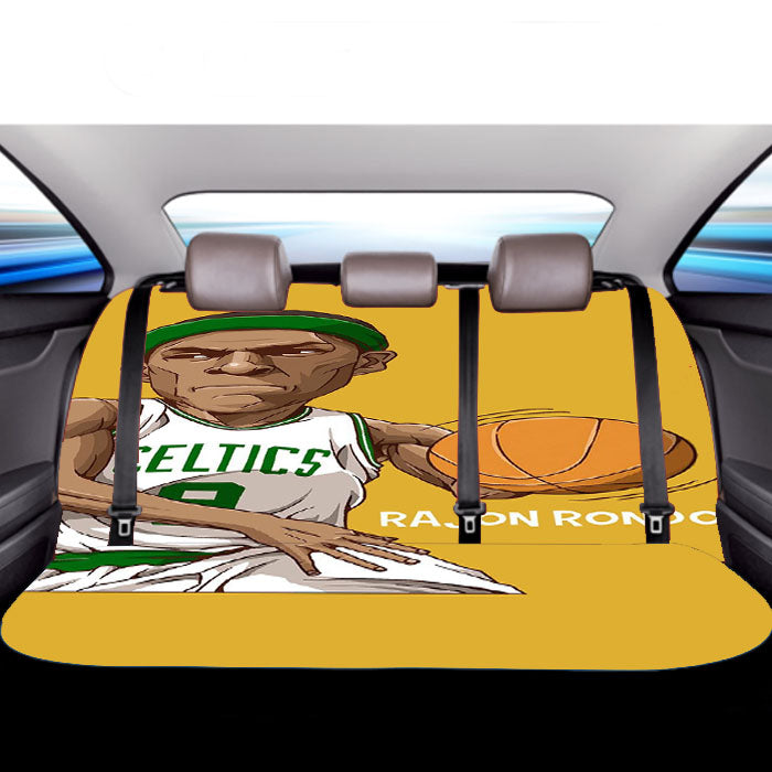 Rajon Rondo Yellow Car Back Rear Seat Covers