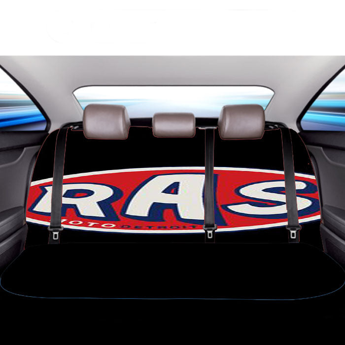 Ras Moto Detroit Car Back Rear Seat Covers