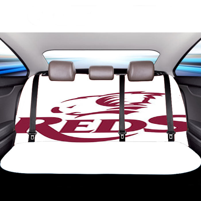 Reds Rugby Logo Car Back Rear Seat Covers