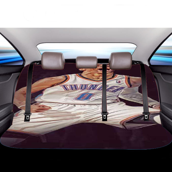 Russell Westbrook Scream Car Back Rear Seat Covers