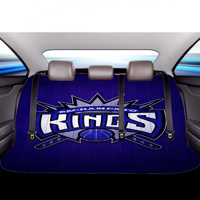 Sacramento Kings Hardwood 2 Car Back Rear Seat Covers