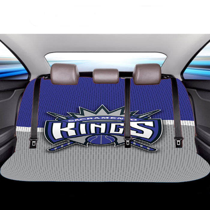 Sacramento Kings Logo Jersey Car Back Rear Seat Covers