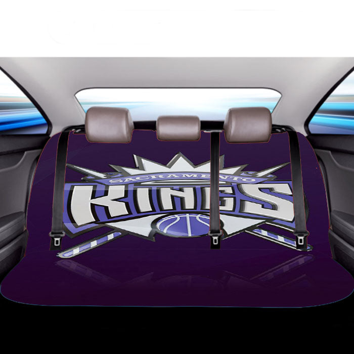 Sacramento Kings Team Logo Car Back Rear Seat Covers
