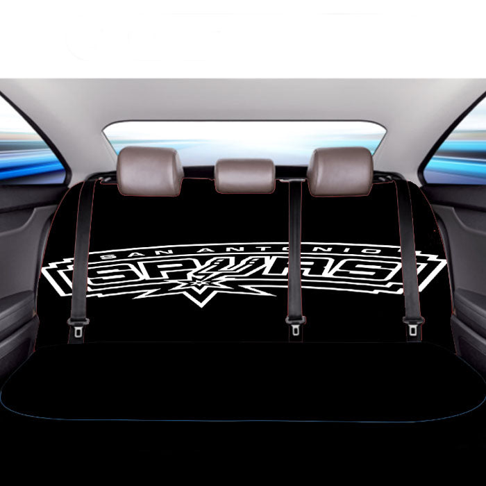 San Antonio Spurs Car Back Rear Seat Covers