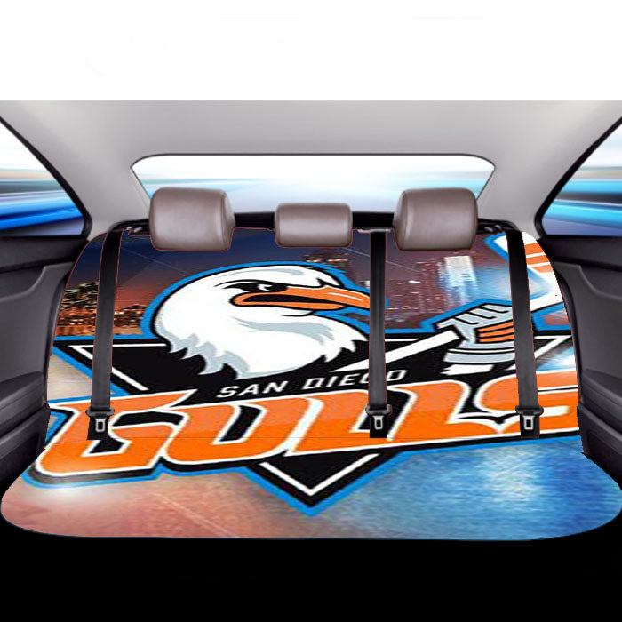 San Diego Gulls Car Back Rear Seat Covers