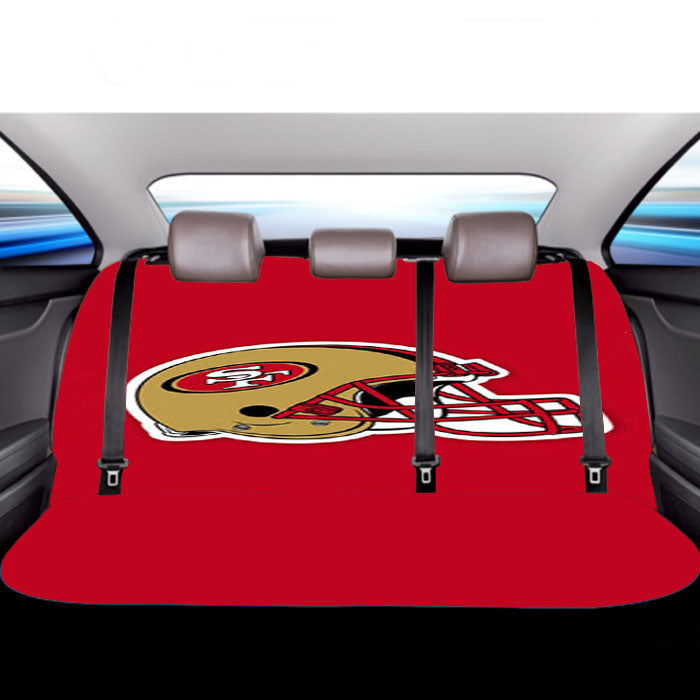 San Francisco 49Ers Helm Car Back Rear Seat Covers