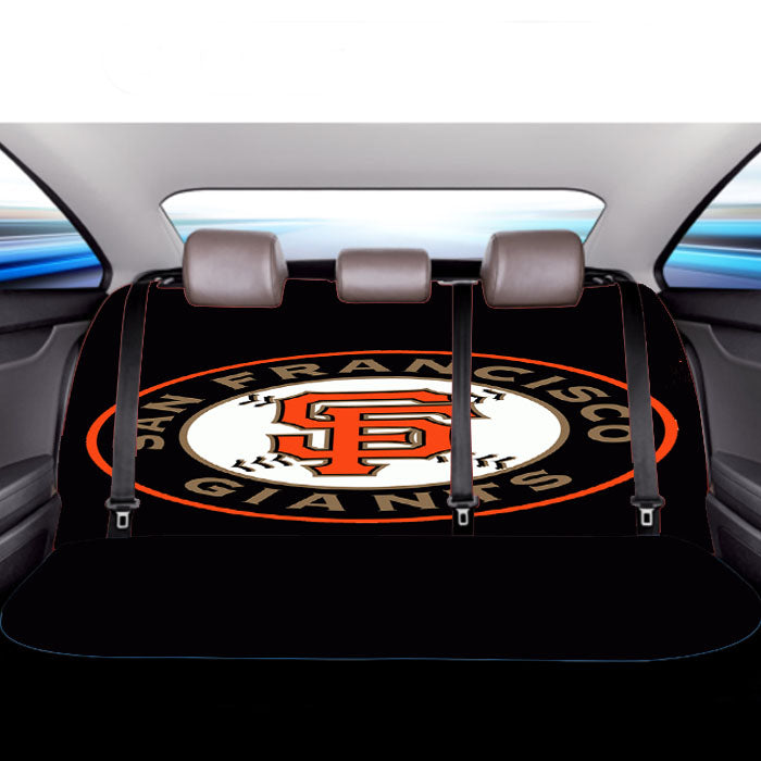 San Francisco Giants Alternate Logo Car Back Rear Seat Covers
