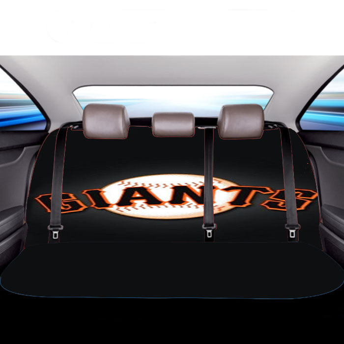 San Francisco Giants Baseball Car Back Rear Seat Covers