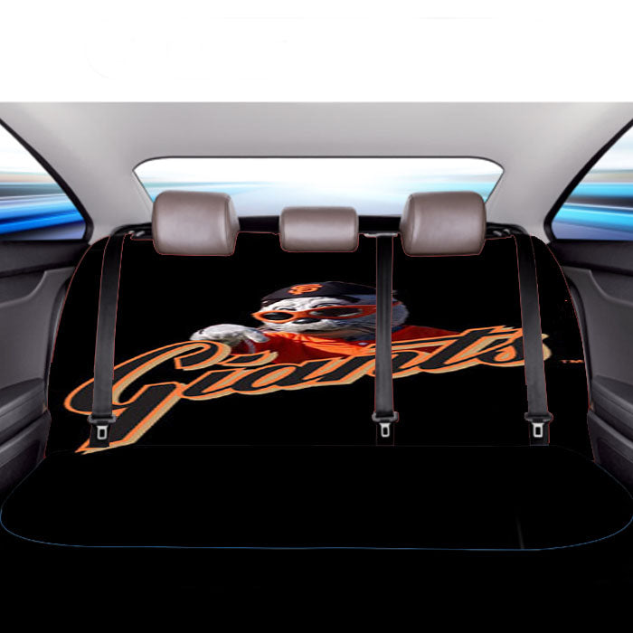 San Francisco Giants Baseball Art Car Back Rear Seat Covers