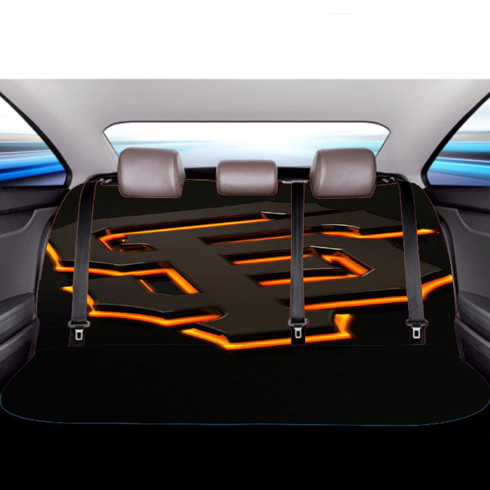 San Francisco Giants Black Lava Logo Car Back Rear Seat Covers