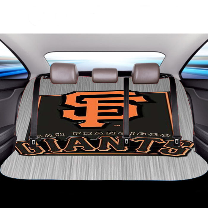 San Francisco Giants Icon Car Back Rear Seat Covers