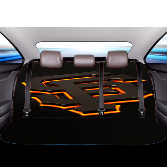 San Francisco Giants Logo Sf Car Back Rear Seat Covers